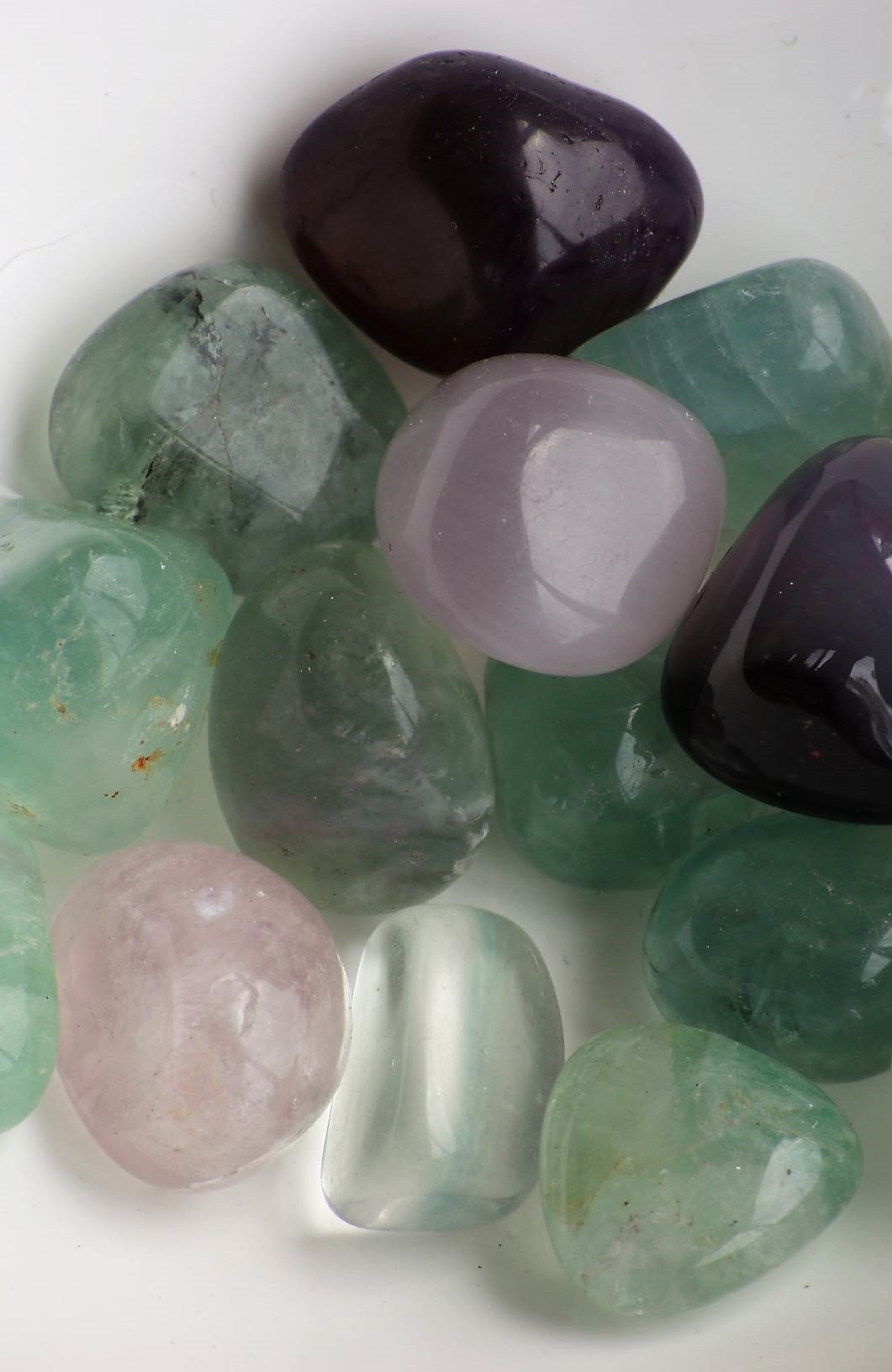 Rainbow Fluorite (Small) Tumbled Stone